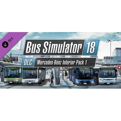 Игра Bus Simulator 18 - Mercedes-Benz Interior Pack 1 за PC Steam, Електронна доставка