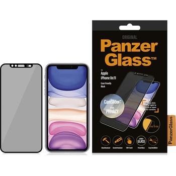 Panzer Стъклен протектор PanzerGlass за Apple Iphone XR/11 CaseFriendly CamSlider Privacy, Black