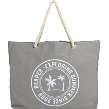 Plážová taška Reaper BEACH BAG Šedá Bílá
