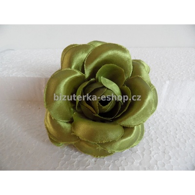 Bizuterka-eshop.cz květ zelený BZ-03379