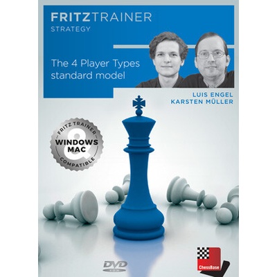 ChessBase The 4 Player Types standard model - Find your strengths and weaknesses and those of your opponent, Karsten Müller - verzia na stiahnutie (anglicky)
