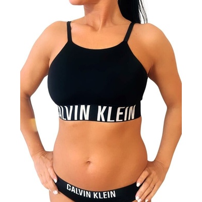 Calvin Klein dámske plavky Q61187 BRALETTE čierne
