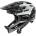 uvex Детска full Face каска Uvex Kid's React Jr. Fullface Bike helmet - Black / White Matt - размер 52-56 cm (851-1959-0111)