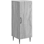 vidaXL Служебен шкаф Сива сонома 33 x 34, 5 x 89, 5 см (894831)