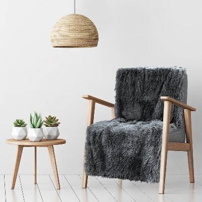 Takoy DESIGN 91 Přehoz na křeslo / deka TIFFANY se strukturou měkkého kožíšku-HF-451418 70 x 160 cm