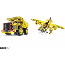 TEKNOTOYS ACTIVE BRICKS DUMPER & LETADLO