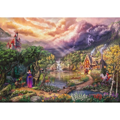 Schmidt Spiele - Puzzle Thomas Kinkade: Snow White and the Queen - 1 000 piese