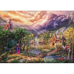 Schmidt Spiele - Puzzle Thomas Kinkade: Snow White and the Queen - 1 000 piese