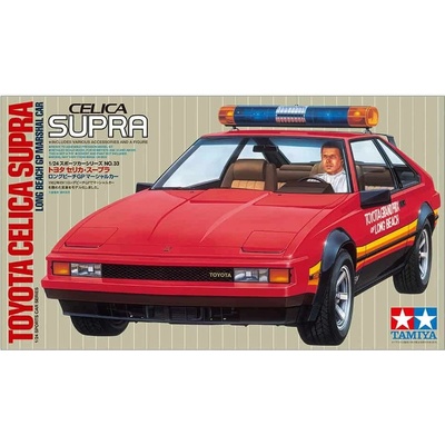 Tamiya Toyota Celica Supra Long Beach GP Marshal Car 1:24