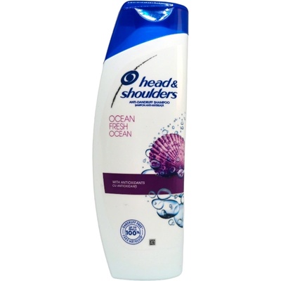 Head & Shoulders шампоан за коса, Против пърхот, Ocean fresh, 360мл