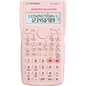 CTIFREE FC-82MS-C PINK розов научен калкулатор, 80x155mm, 2 години гаранция (FC-82MS-C) Калкулатори