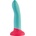 DreamToys Dreamtoys Love Signal - двуцветно силиконово дилдо малък (син)