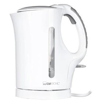 Clatronic WK 3462 електрическа кана 1 L Бяла 900 W (WK 3462)