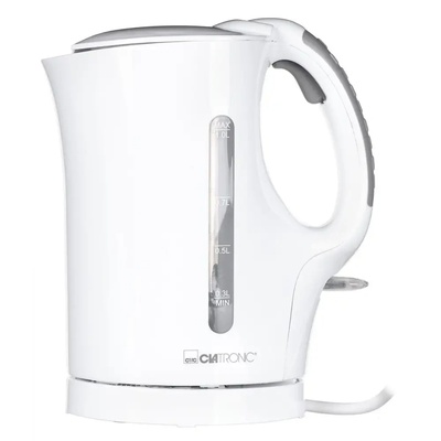 Clatronic WK 3462 електрическа кана 1 L Бяла 900 W (WK 3462)