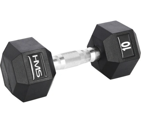 HMS PREMIUM HEXAGONÁLNA JEDNORUČKA 10 kg