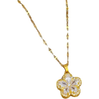 HARAHU Колие ke-21709 - Златен kp21709 (ke-21709)