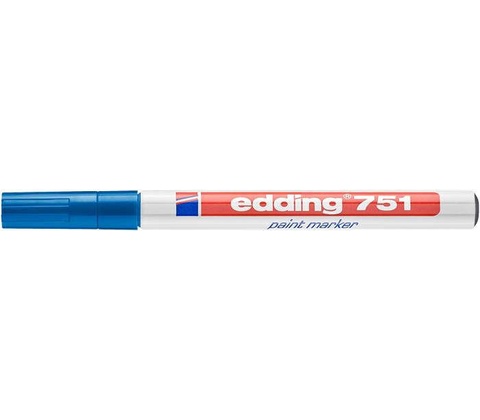 EDDING 751 tmavě modrý