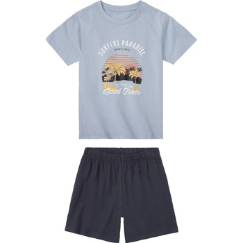 Pepperts! Bio pyžamo navy modrá