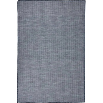 Image 1 of vidaXL Градински плоскотъкан килим, 120x170 см, син (340795)