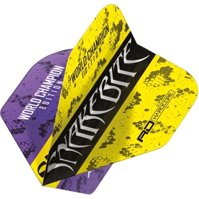 Red Dragon Peter Wright - Yin Yang - Purple & Yellow RF6964