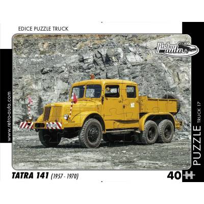 Retro cars - Puzzle TRUCK Tatra 141 (1957-1970) - 40 - 99 piese