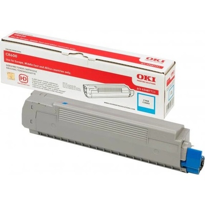 OKI Тонер касета за OKI C 8600/8800 - Cyan - P№ 43487711 (43487711)