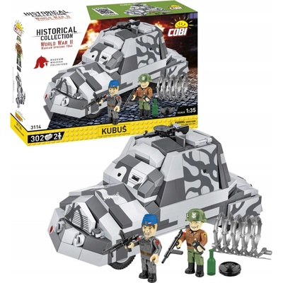 COBI 3114 - World War II Poľské obrnené vozidlo KUBUŚ - Varšavské povstanie 1:35