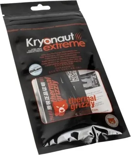 Thermal Grizzly Термо паста Thermal Grizzly Kryonaut Extreme, 2g, Черен (TG-KE-002-R)