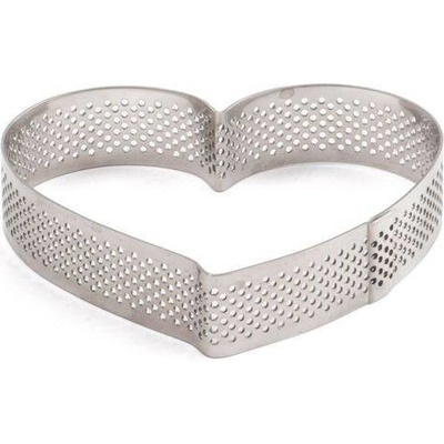 Decora Mikroperforovaná forma ve tvaru srdce 10x9x2cm