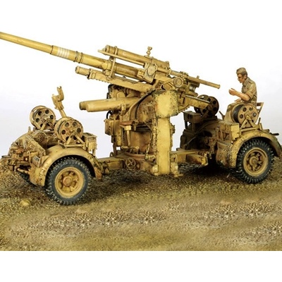 Forces of Valor Unimax 88mm FlaK 36 DAK El Alamein North Africa June 1942 1:32