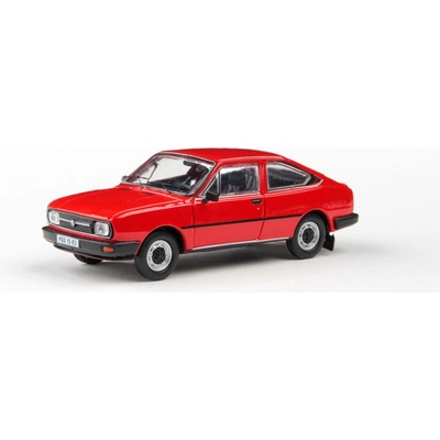 Abrex Škoda Garde 1982 Červená Šípková 1:43