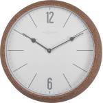 NeXtime Стенен часовник Cork бял (3509WI)