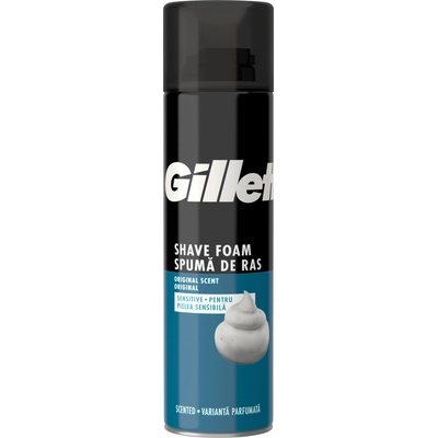 Gillette Пяна за бръснене Sensitive, 200 ml