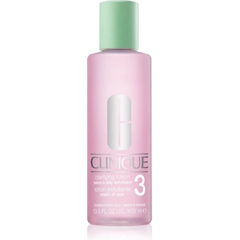 Clinique 3 Steps Clarifying Lotion 3 тоник за смесена и мазна кожа 400ml