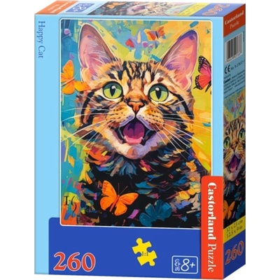 Castorland Šťastné kotě 260 dílků