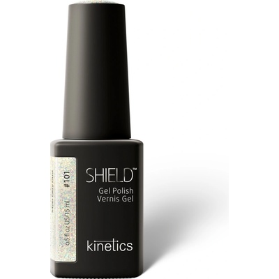 Kinetics Gél lak Shield 101 Silver Fairy Dust 15 ml
