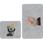 Mila Home Сиви килими за баня в комплект 2 бр. 60x100 cm - Mila Home (Bathmat-2li-Set85)