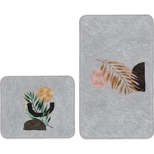 Mila Home Сиви килими за баня в комплект 2 бр. 60x100 cm - Mila Home (Bathmat-2li-Set85)