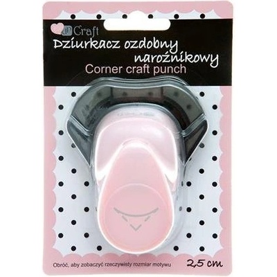 dpCraft Dekorační děrovačka rohová zakulacovač JCDZ-210-019