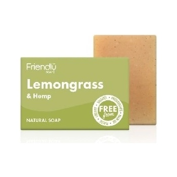Friendly Soap prírodné mydlo citrónová tráva a konope 95 g