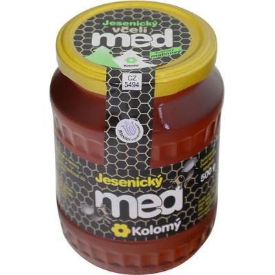Kolomý Med včelí Malinový 500 g