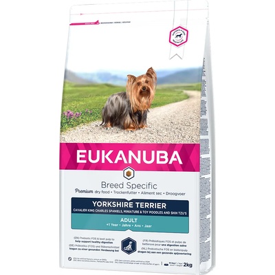 EUKANUBA 2x2кг Adult Breed Specific Yorkshire Terrier Eukanuba суха храна