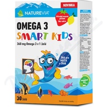 Naturevia Omega 3 Smart Kids 30 želé