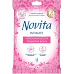 Novita Мокри кърпи за интимна хигиена Novita - 15 броя (1100022081) - ozone