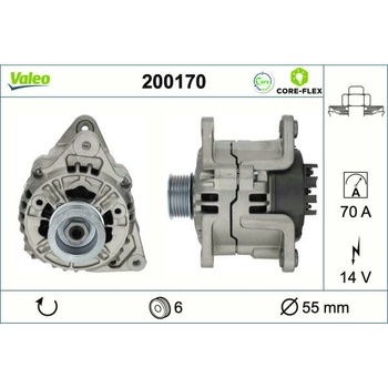 generátor VALEO 200170