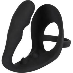 You2Toys Пръстен за пенис с анално дилдо 13см