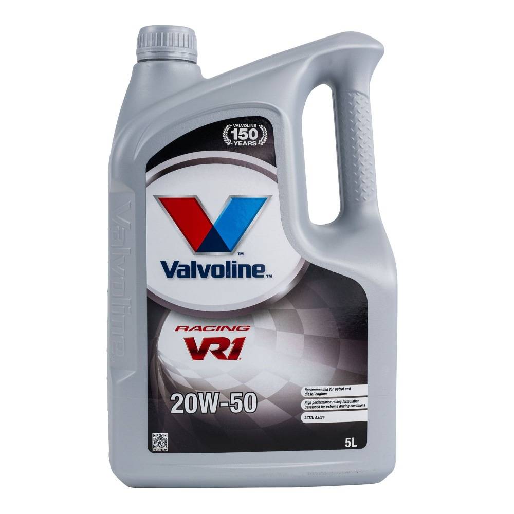 Valvoline VR1 Racing 20W-50 1 l od 267 Kč - Heureka.cz