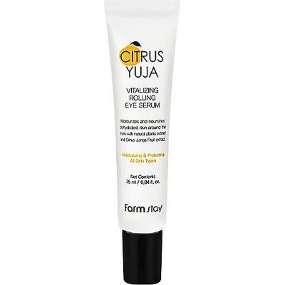 Farm Stay Citrus Yuja Околоочен серум с рол-он апликатор, 25 ml