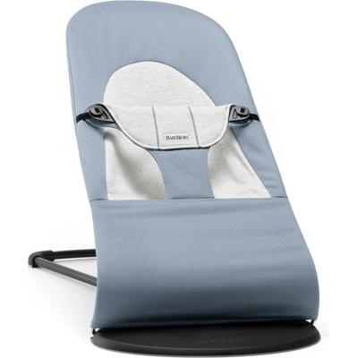 BabyBjörn Balance Soft cotton jersey modrá šedá