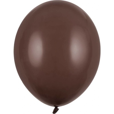 PartyDeco Balonek latex hnědý pastelový 30 cm